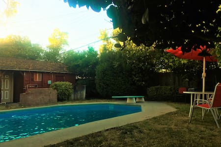 Pool barck house Pool barck house
