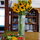 Fresh flowers and veggie platter await you...