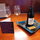 Detail of wine on desk