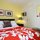 Bedroom with Queen size latex mattress