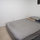 Bedroom 4 (B4, my bedroom): 10' x 10' (100 sq ft) but sometimes not available to guests, has a love seat, full-size mattress, 600 thread count Egyptian cotton bed sheet/pillow case