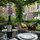 Luxury Manhattan Terrace Suite: Private terrace detail (late spring)