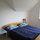 the blue room, double bed