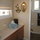 Private bath with shower
