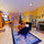 Living room with fireplace