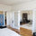 Decorative Moroccan furniture and double French doors