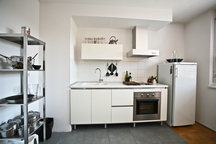 Bright, airy studio