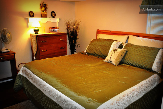 Stay at 'Luxurious room with King Bed' by the night (Pine View Estates) $55