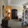 Formerly two bedrooms, condo is now open concept.  King size bed in foreground and sleep sofa on other size of room divider.