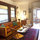 A charming, shared living room.