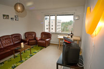 Own flat with dinner opp. near City