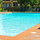 pool in the apartment complex