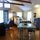 vaulted ceilings, full size dining table, wood floors...