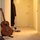 Apartment entrance, you can play some tunes with this hand made Spanish guitar