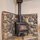 Gas fireplace in living room