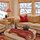 Living room facing front of house
