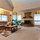 woodburning fireplace in the living room