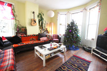Sunny Living Room w Comfy Couches