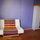 The guest bedroom. This futon sleeps 2 easily and is comfortable. The closet has space for your clothes, etc.