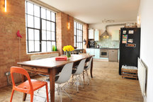 An East London loft home from home