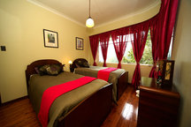 Beautiful Art Deco Twin Beds Room