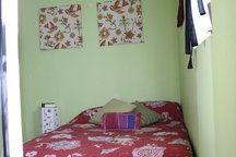 Private bedroom with queen bed
