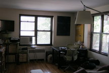 Sunny and spacious studio apartment
