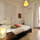 BED ROOM with one window and one door for terrace