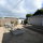 Main house courtyard, the studio is behind bamboo fence