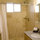 Walk in shower.