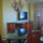 Living room is spacious and separated from bedroom