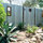 View of enclosed back yard
