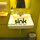 freshly painted, redesigned downstairs hall restroom