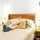 This is your bed - Queen Size with a brand new mattress - Private bedroom with lockable door