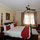 Luxurious pillow-top king size bedding with Eygptian Cotten sheets