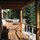 back porch and the deck