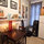 The dining area.