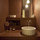 Second independent bathroom with one washing basin