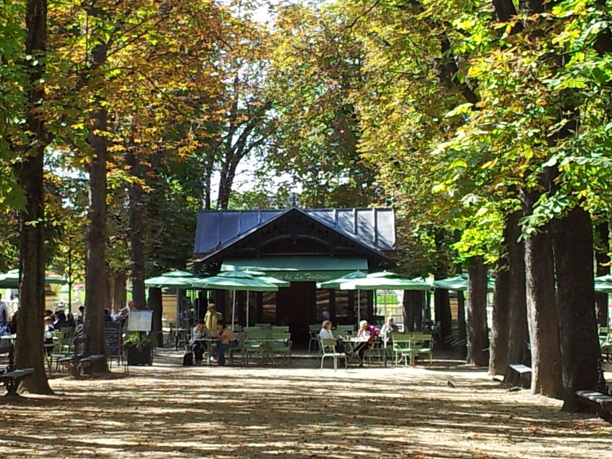 terrasse jardin du luxembourg