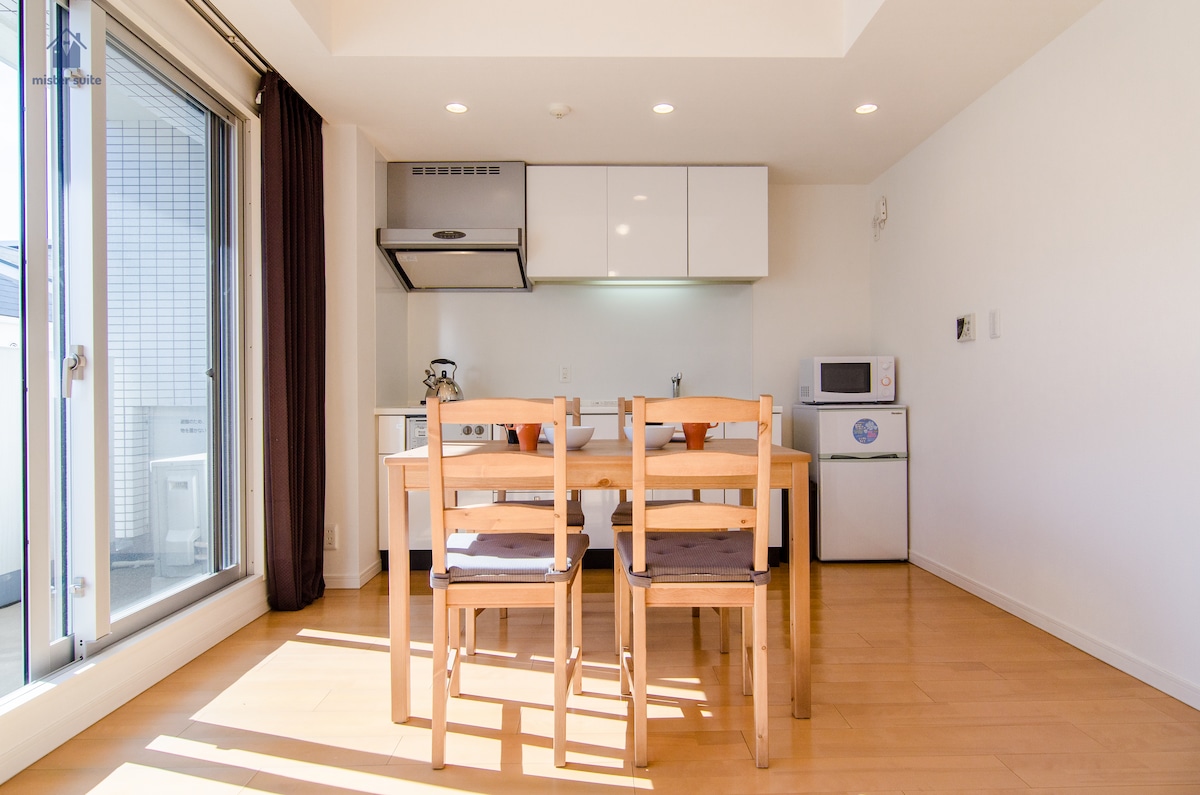 Dining Room in Sunlight