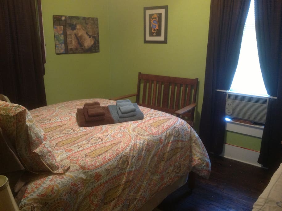Real full sized bed.