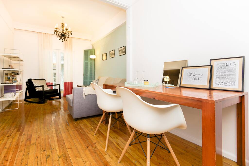 A/C is available at the living room