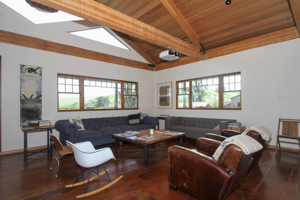 Modern Farm House on Goat Dairy Houses for Rent in Tomales