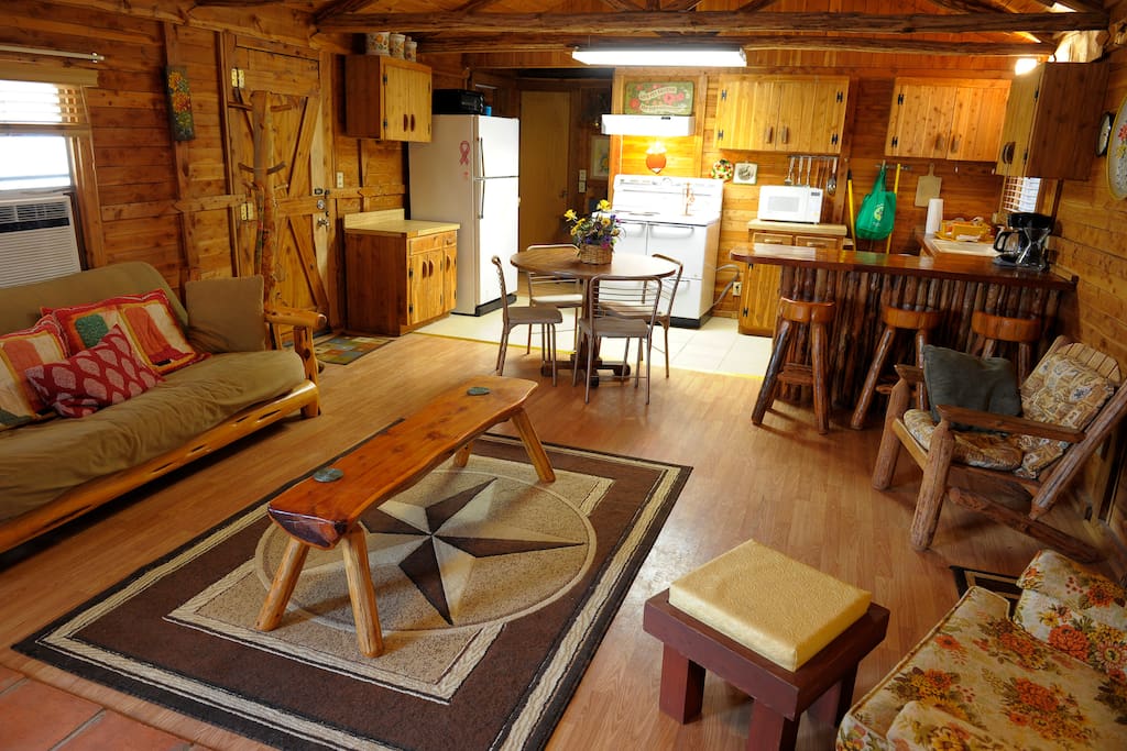 Nonnie's Cabin, Leakey, Texas Cabins for Rent in Leakey