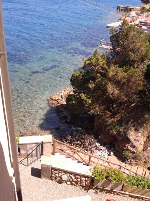 view from decovered terrace